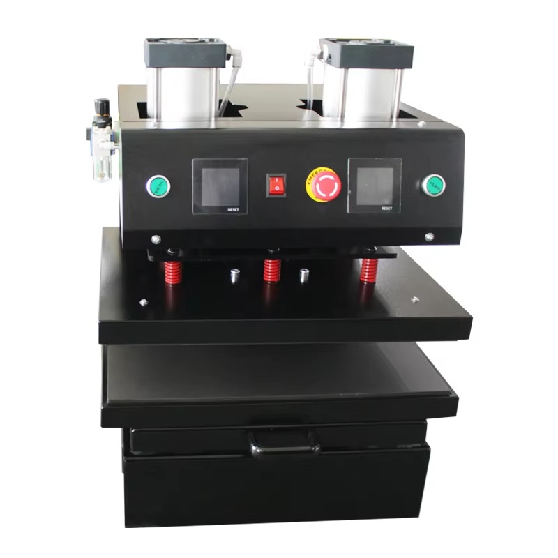 Commercial Printing Process - 고품질 자동 공압 프레스 인쇄기, 의류