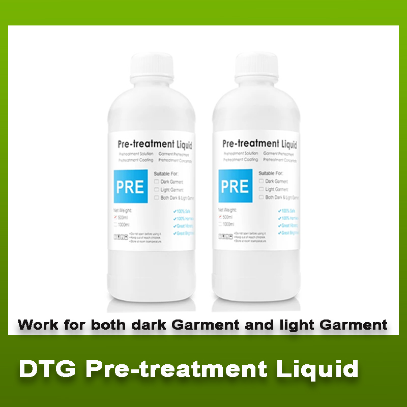 Direct To Garment Ink - DTG 프린터용 직물 안료 잉크 프리코팅용
