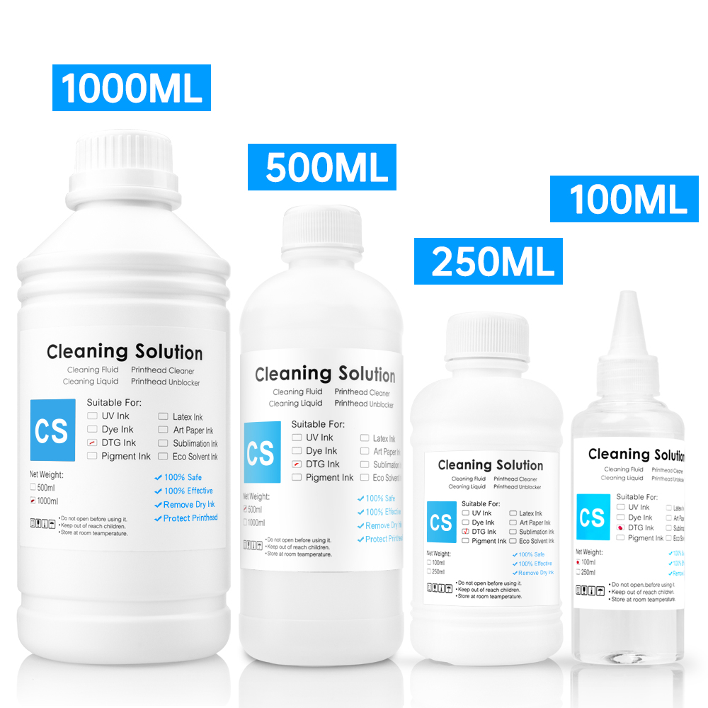 100ML DTG 세척액 섬유 잉크 세척액 DTG 잉크 - Direct To Garment Ink 리뷰 및 가격