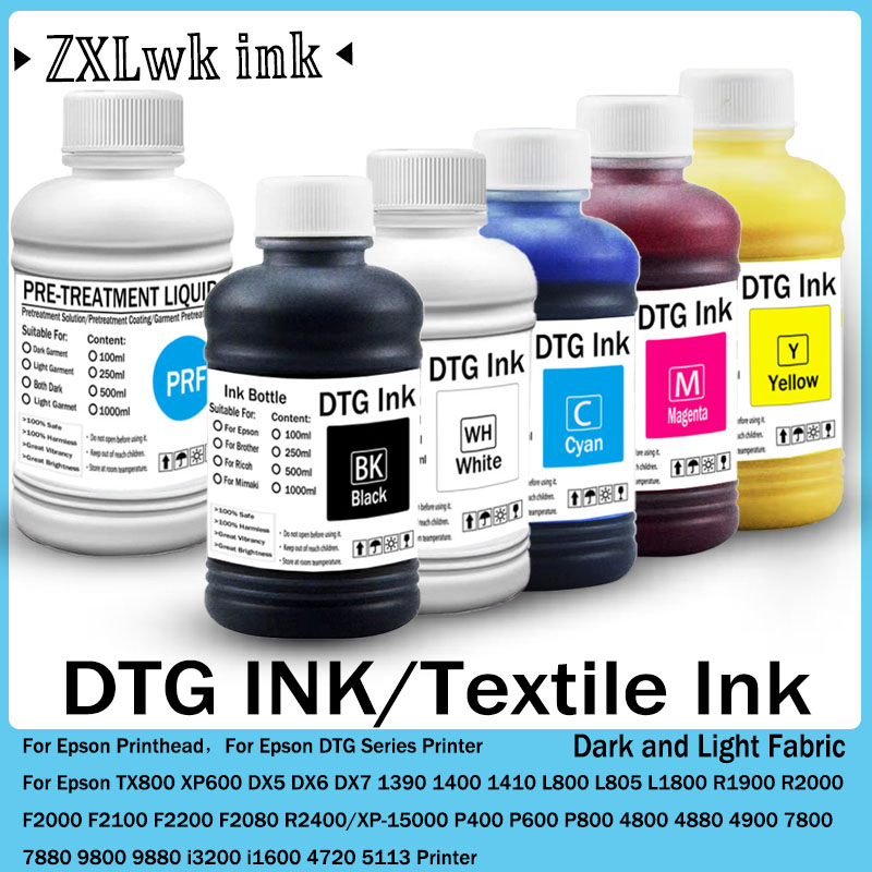 DTG 잉크 250ML 섬유 잉크 (F2000, F21 - Direct To Garment Ink 리뷰 및 가격