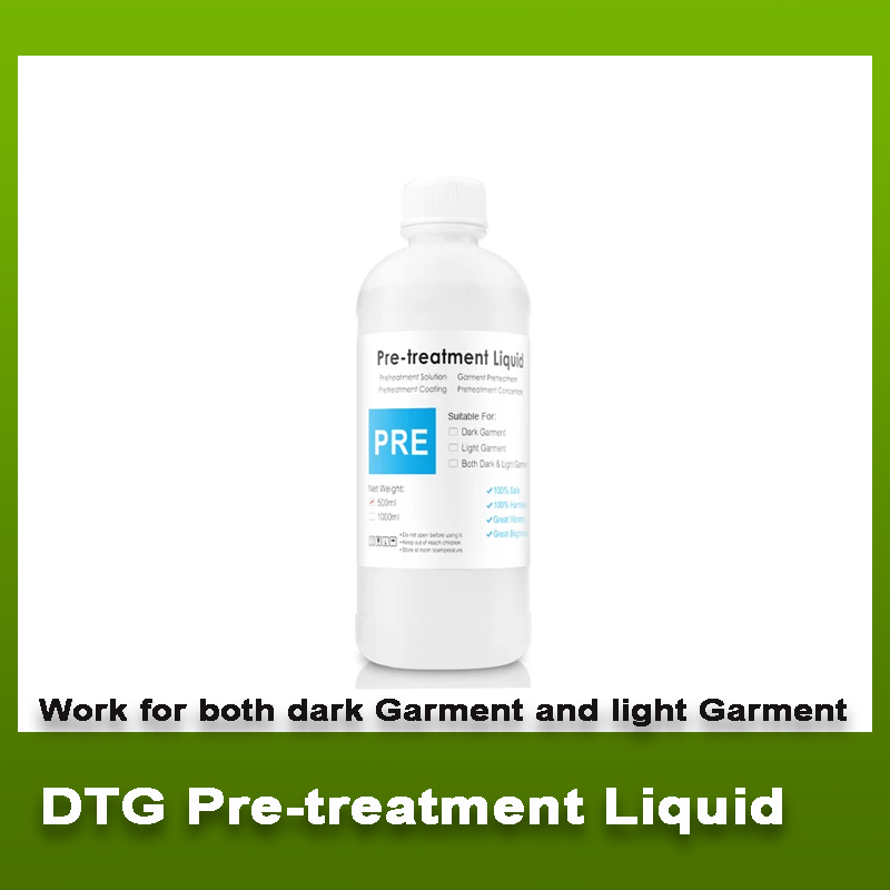DTG 프린터용 직물 안료 잉크 프리코팅용 직물 전처리 - Direct To Garment Ink 리뷰 및 가격